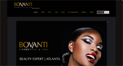 Desktop Screenshot of bovanti.com