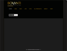 Tablet Screenshot of bovanti.com
